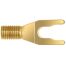 Набор сменных разъемов WireWorld 16 gold spade for exchanging (SPDGEX16), 16 шт.